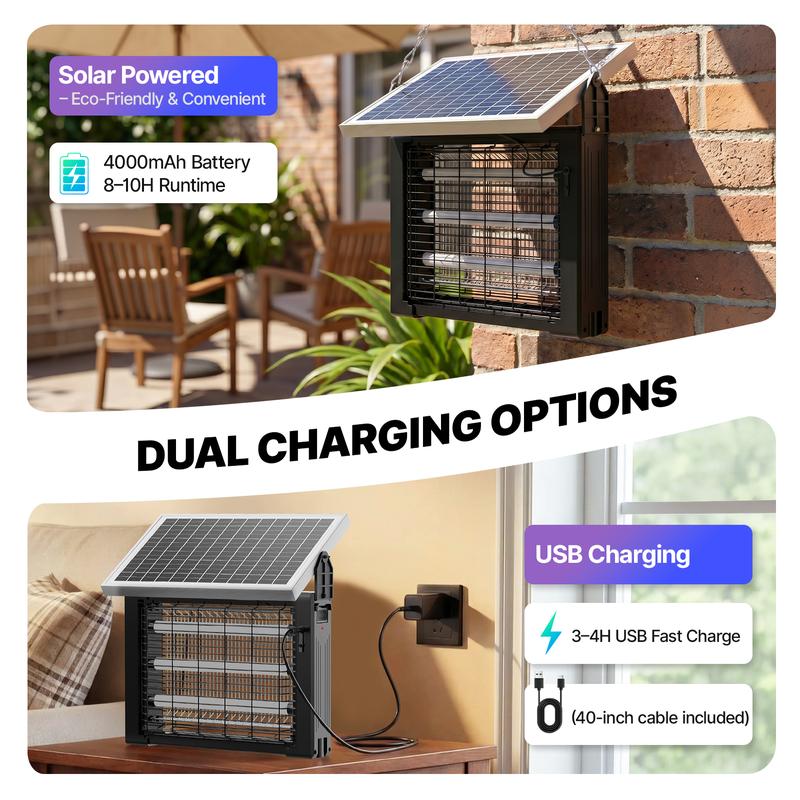 Solar Powered Bug Zapper